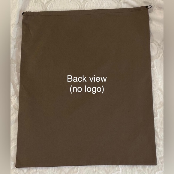 NADA SAWAYA Logo Drawstring Purse Dust Bag 23.75” x 19.75” - Picture 3 of 5